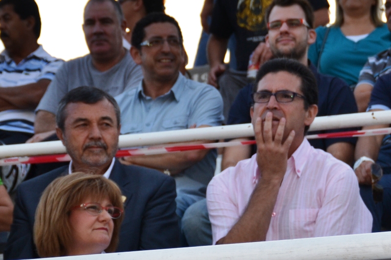 presentación temporada 20132014 alcalde D. Pascual Amat y el Presidente Vicente Soler